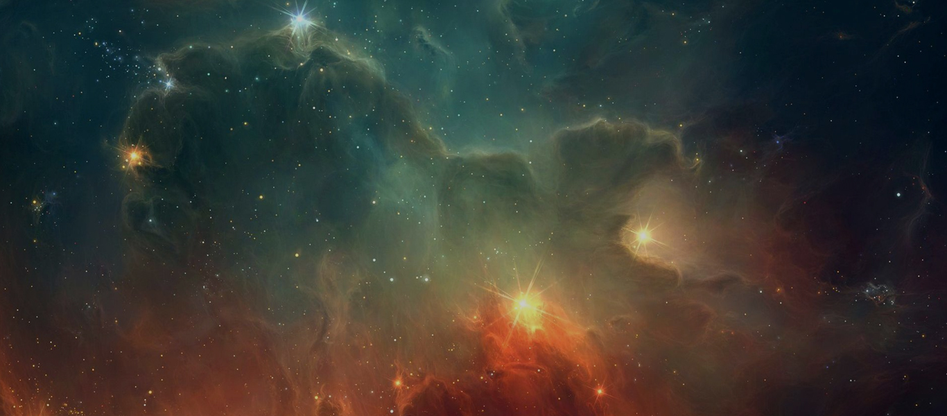 The vastness of space is evidence of just how small we are compared to His Majesty.